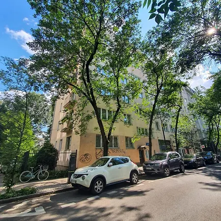 Apartment Quiet Cozy Centre Hoza Street Pkin View Warschau