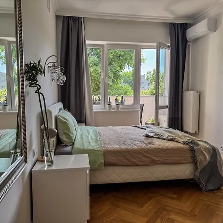 Quiet Cozy Centre Hoza Street Pkin View Apartmán Varšava